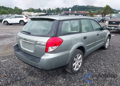 2009 Subaru Outback 2.5I from USA, damaged, VIN 4S4BP61C197346655